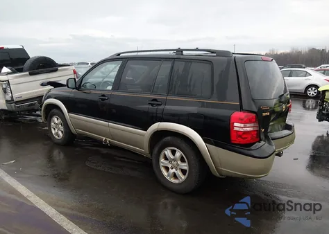 2003 Toyota Highlander V6 из США, поврежденный, VIN JTEGF21A830078896